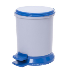 Plastic Round Fashion Pedal Waste Bin (YW0092)